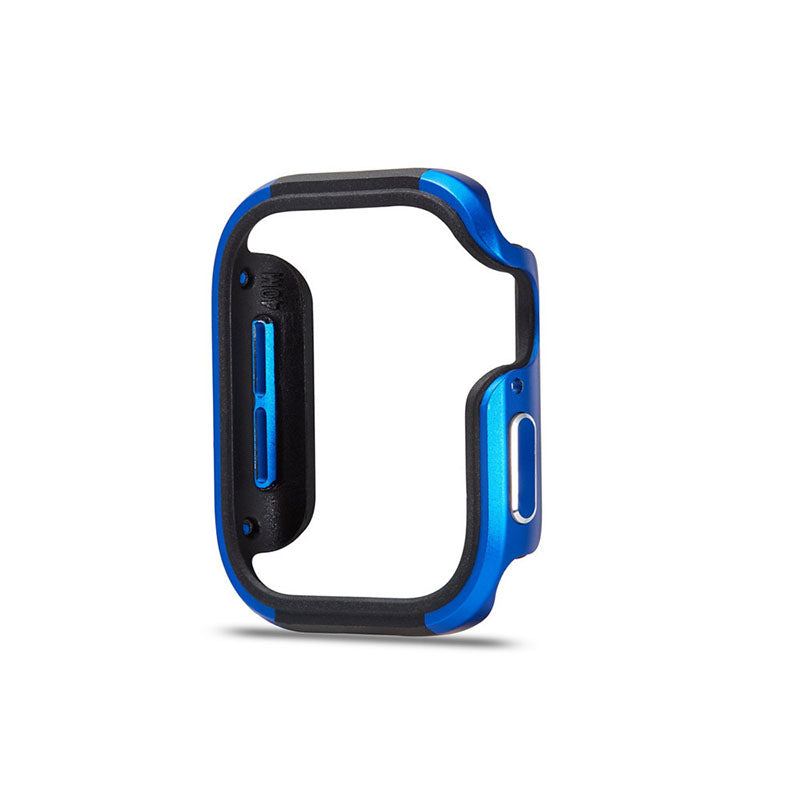 TPU Zinc Alloy Metal Frame All-Inclusive Protective Case For Apple Watch