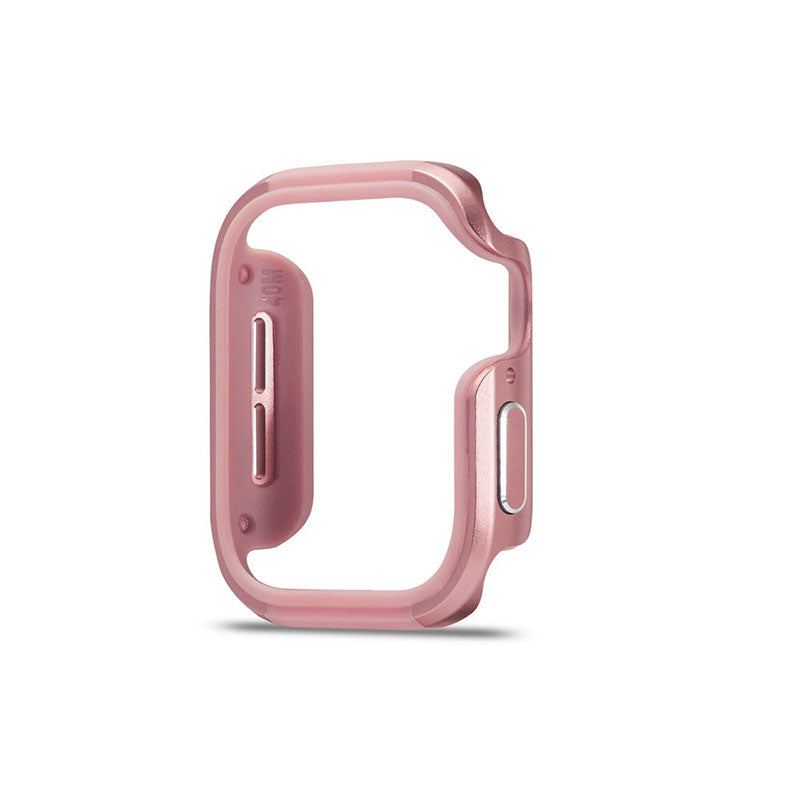 TPU Zinc Alloy Metal Frame All-Inclusive Protective Case For Apple Watch