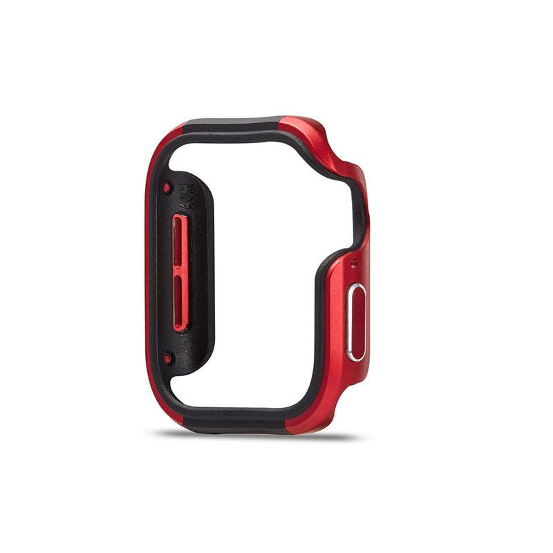 TPU Zinc Alloy Metal Frame All-Inclusive Protective Case For Apple Watch