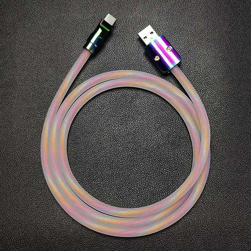 "Transparent Chubby" Special Designed Fast Charge Cable