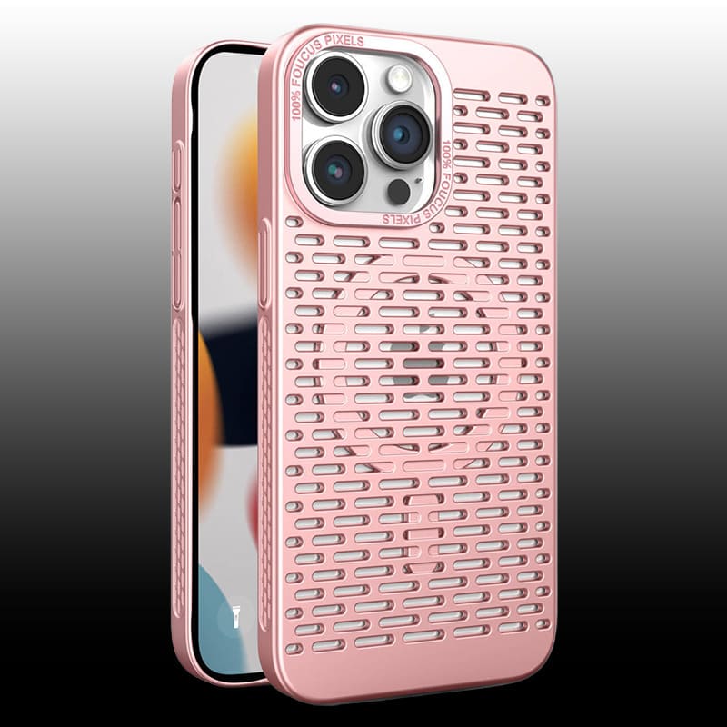 Ultra-Thin Hollow Heat Dissipation Mobile iphone Case