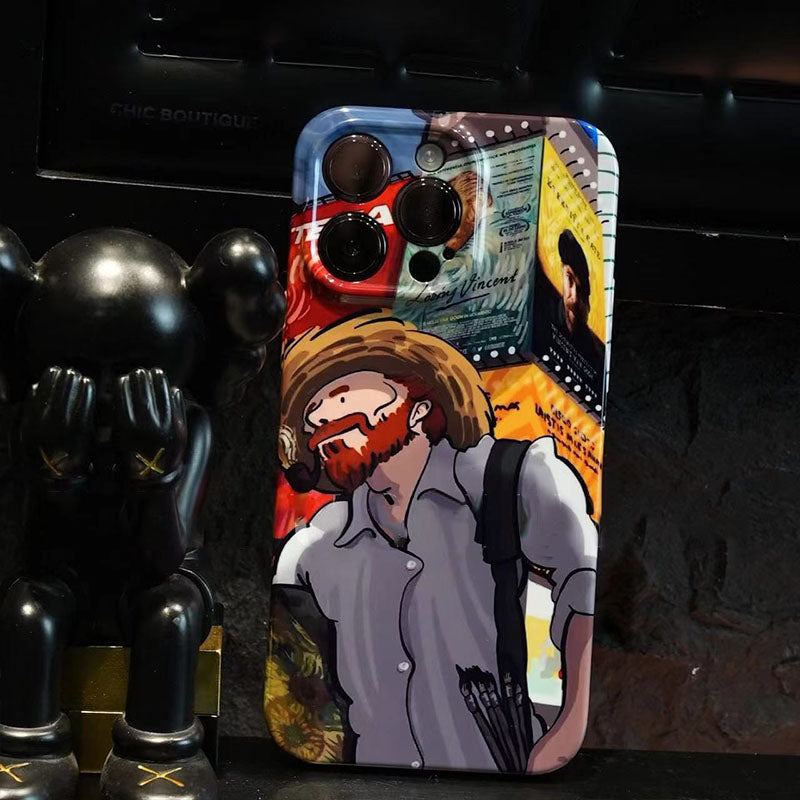 Van Gogh Series-All-Inclusive Anti-Drop Creative iPhone Case