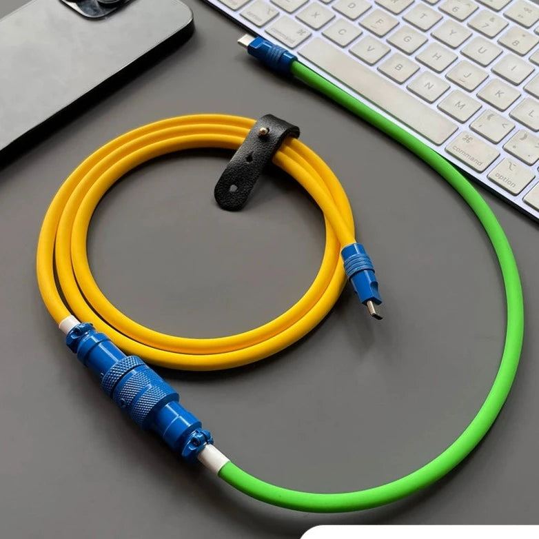 Vibrant Colours Keyboard Cable & Charging Cable