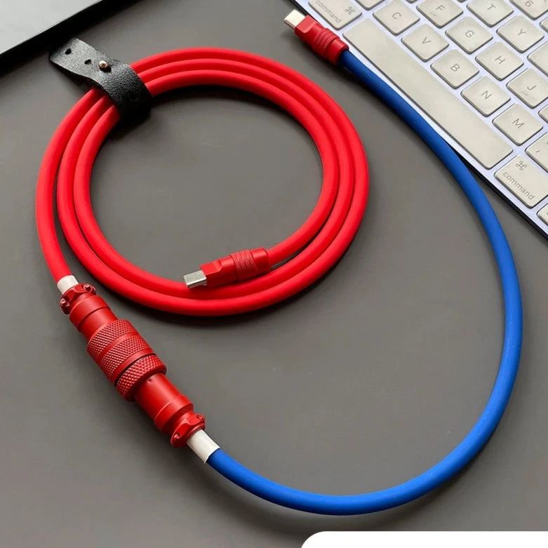 Vibrant Colours Keyboard Cable & Charging Cable