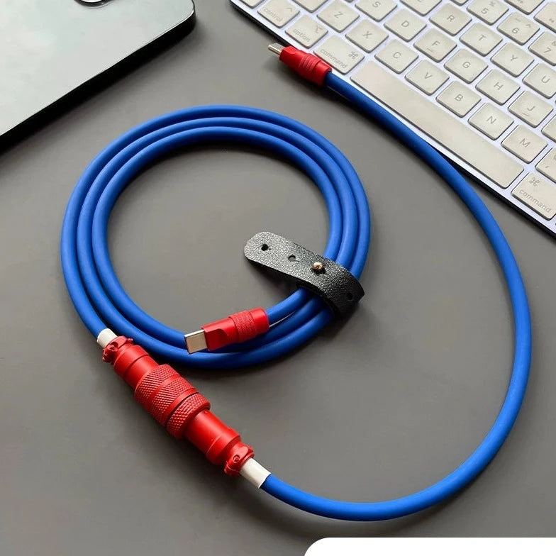 Vibrant Colours Keyboard Cable & Charging Cable