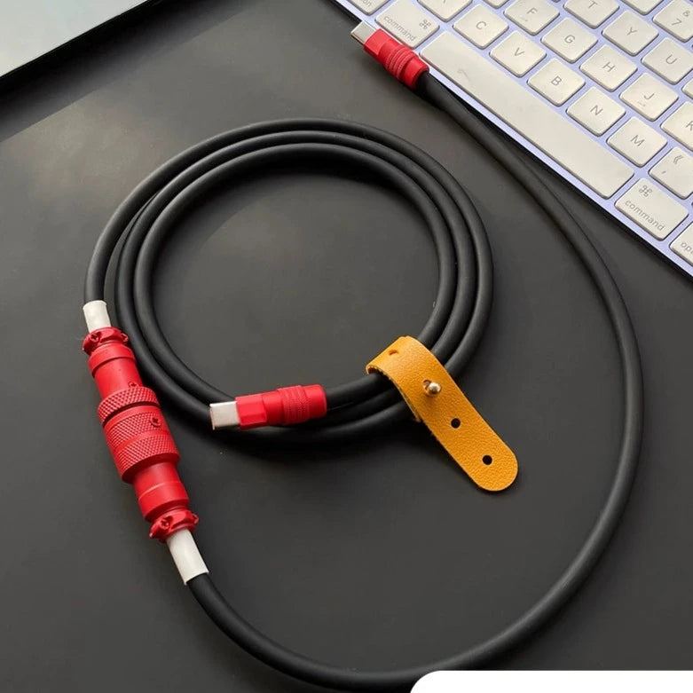 Vibrant Colours Keyboard Cable & Charging Cable