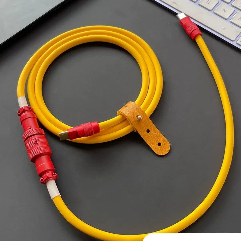 Vibrant Colours Keyboard Cable & Charging Cable