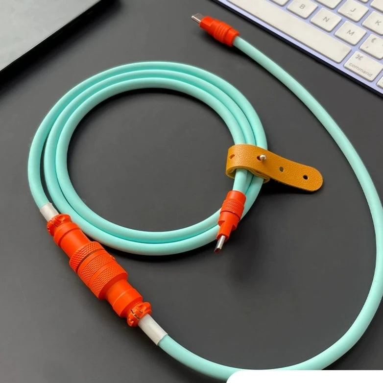 Vibrant Colours Keyboard Cable & Charging Cable