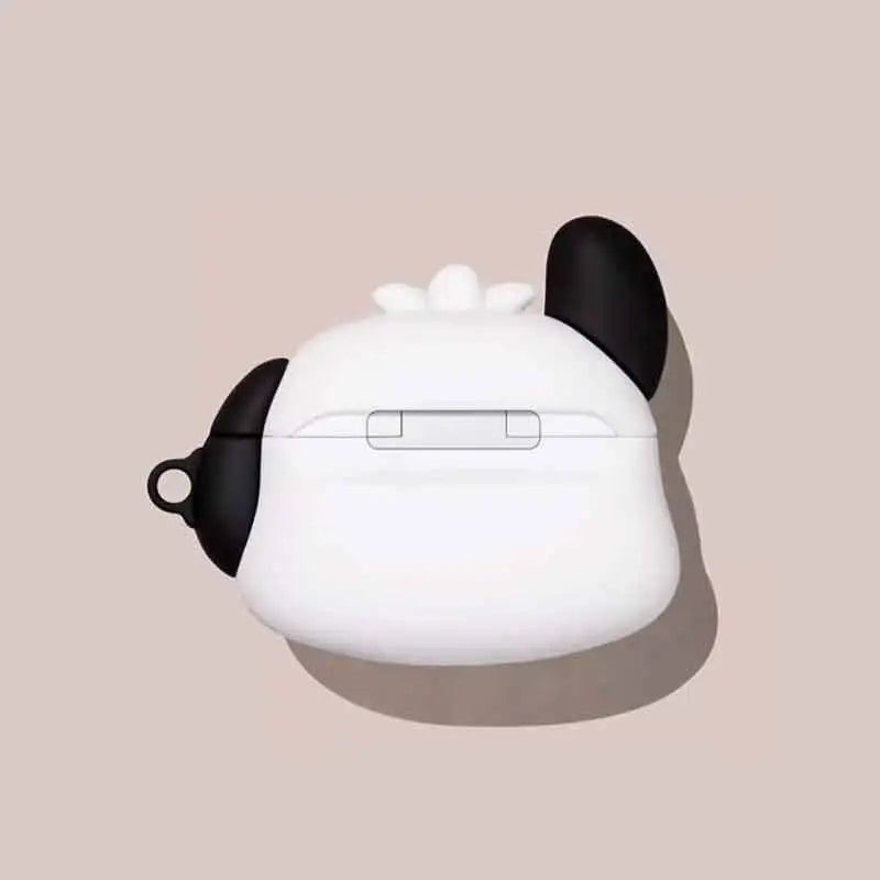 "White Dog" Creative Silicone AirPods Case