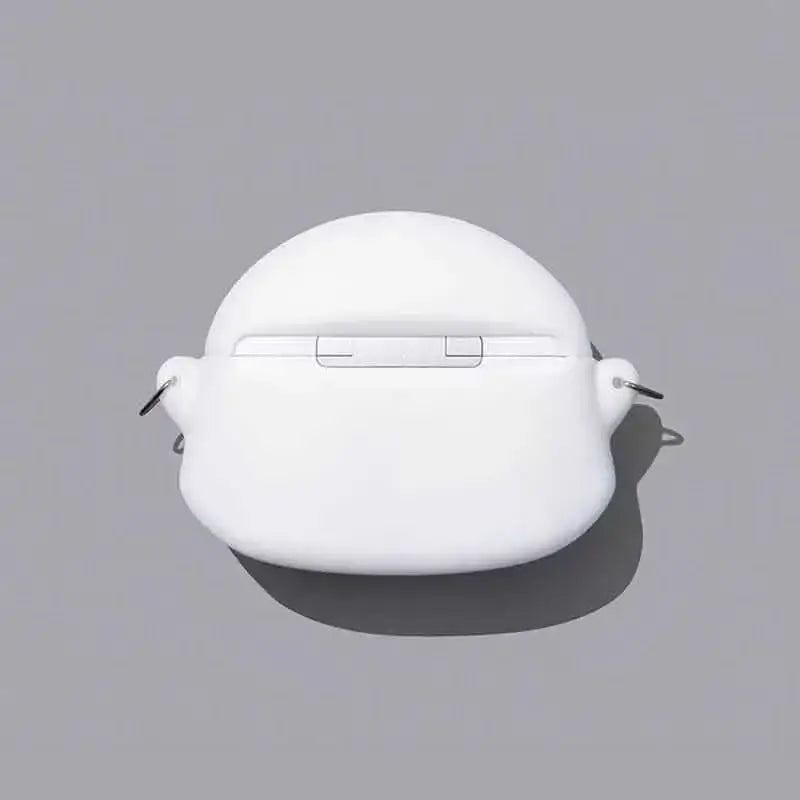 "White Ghost" Creative Silicone AirPods Case