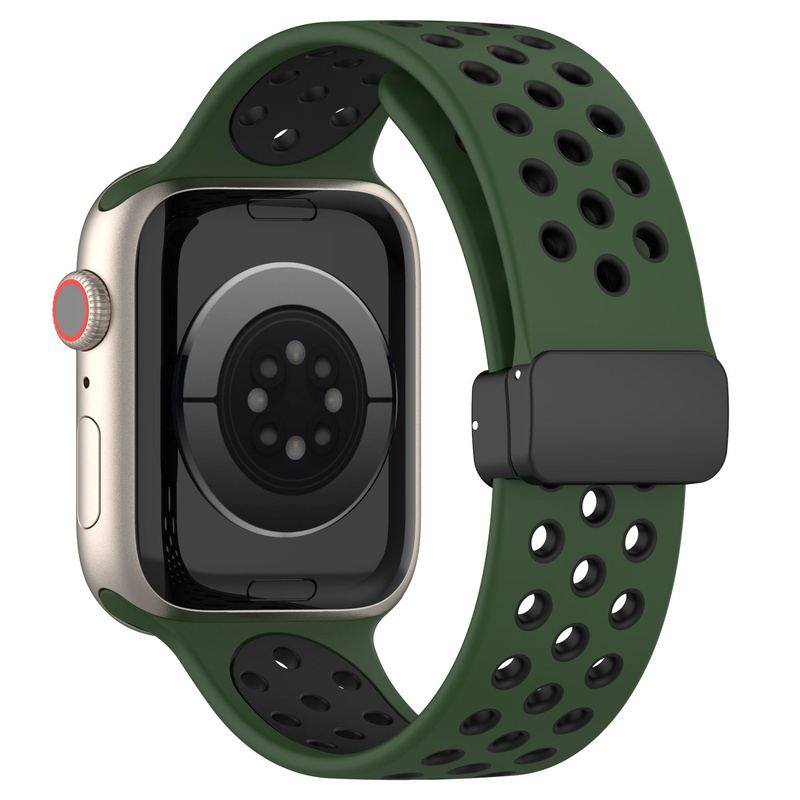 "Breathable iWatch Strap" Heat Dissipation Silicone Loop For Apple Watch