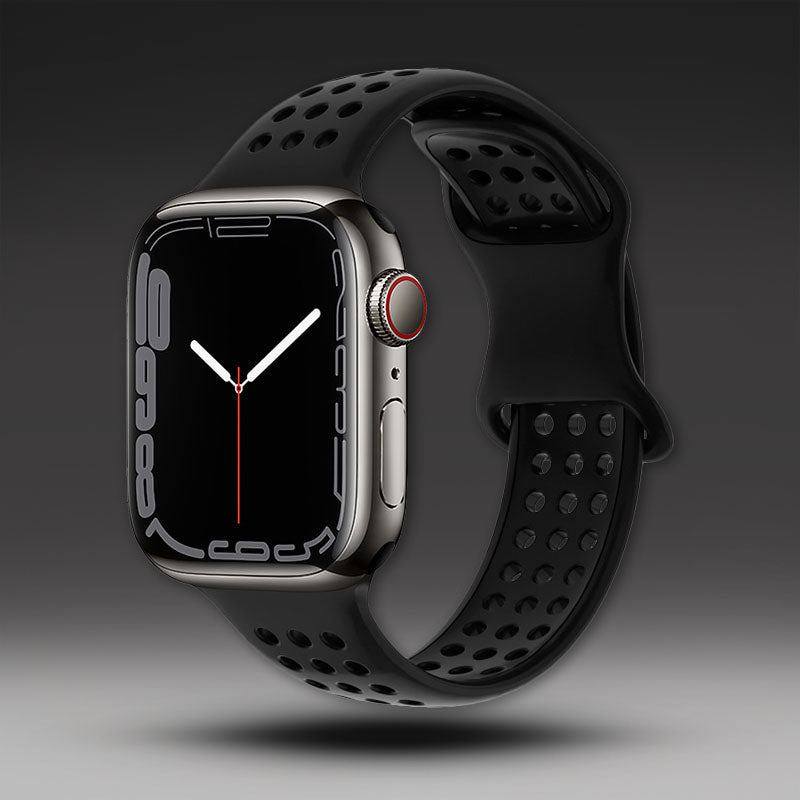 "Breathable iWatch Strap " Silicone Adjustable Loop For Apple Watch