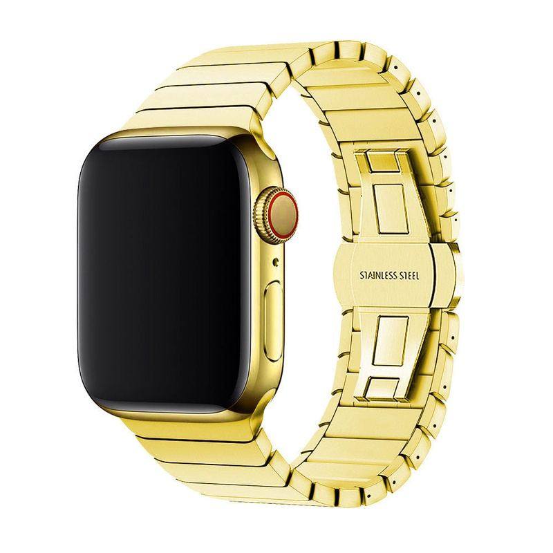 "Business iWatch Strap" Metal Loop With Butterfly Clasp For Apple Watch