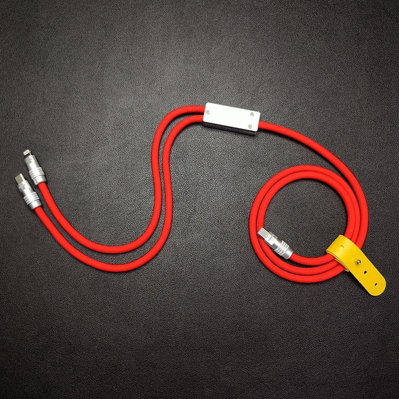 "Chubby" 2 IN 1 100W Charge Cable