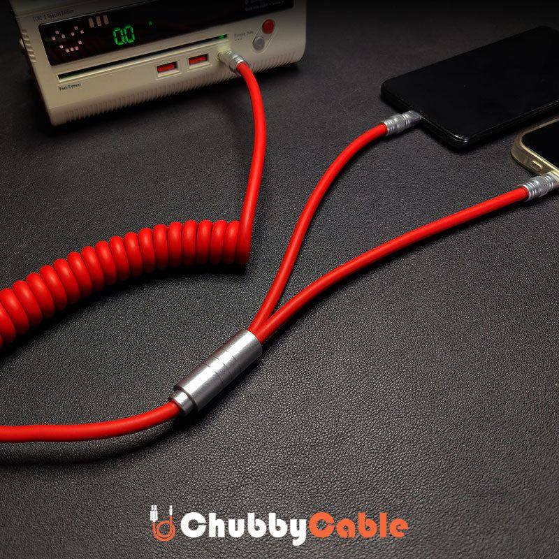 "Chubby" 2 In 1 Charge Cable