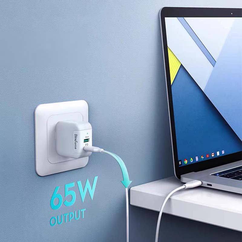 "Chubby" 65W GaN 2-Port Wall Charger