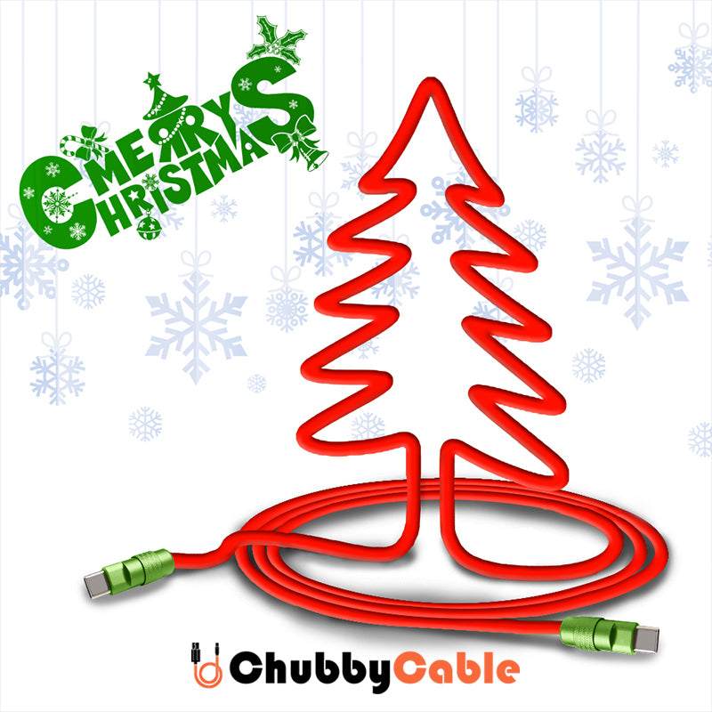 "Chubby Christmas" Christmas Special Fast Charge Cable