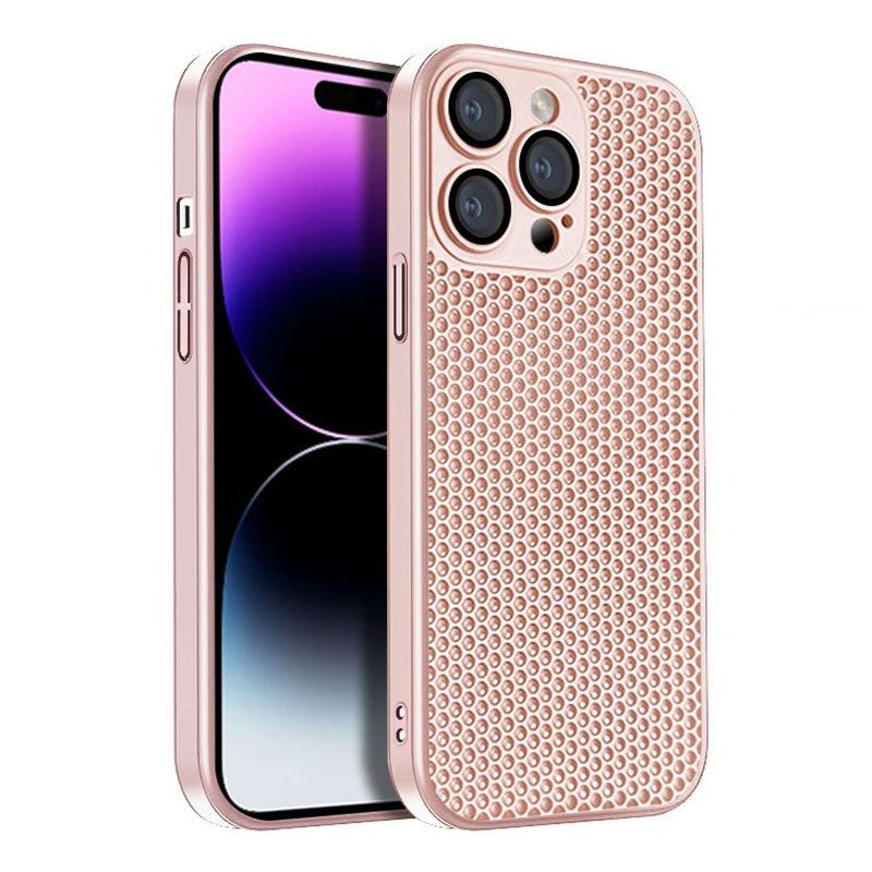 "Chubby" Mesh Cooling iPhone Case - With Lens Film