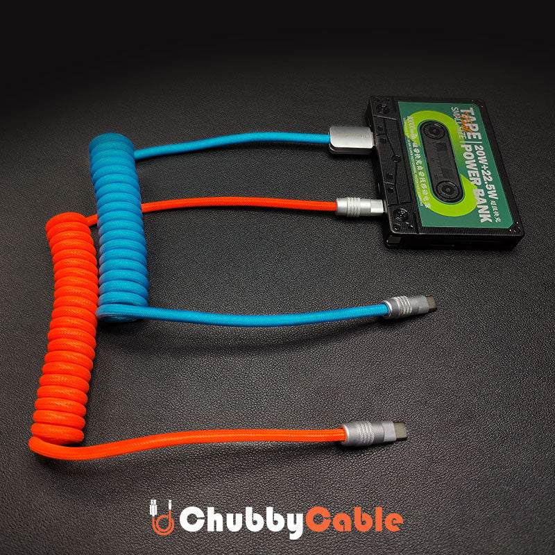 "Curly Chubby" Retractable Fast Charging Cable