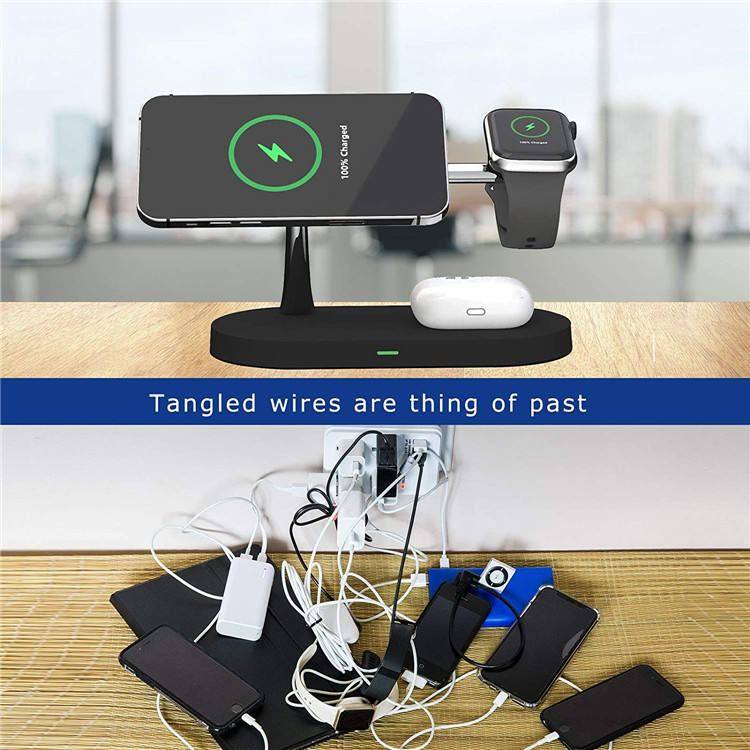 "Cyber" MagSafe 4 in 1 Wireless Charging Stand