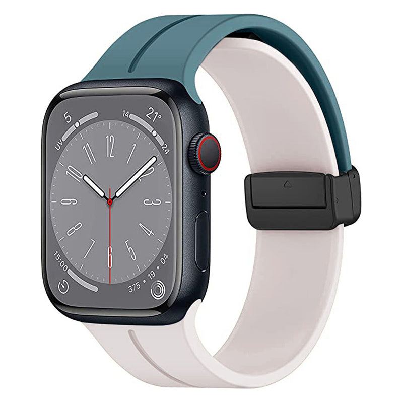 "Foldable iWatch Strap" Magnetic Silicone Loop For Apple Watch