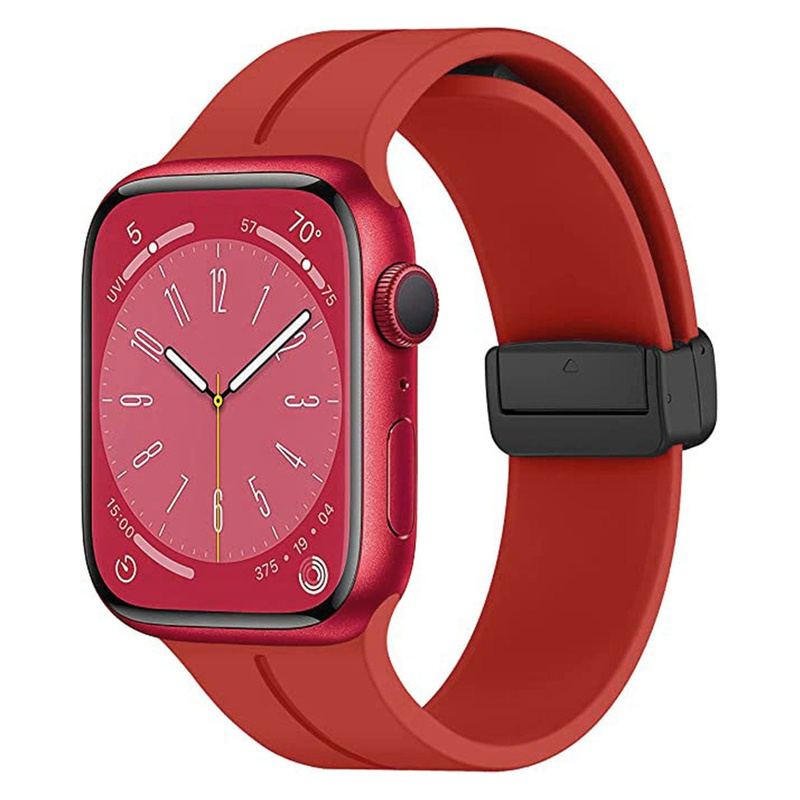 "Foldable iWatch Strap" Magnetic Silicone Loop For Apple Watch