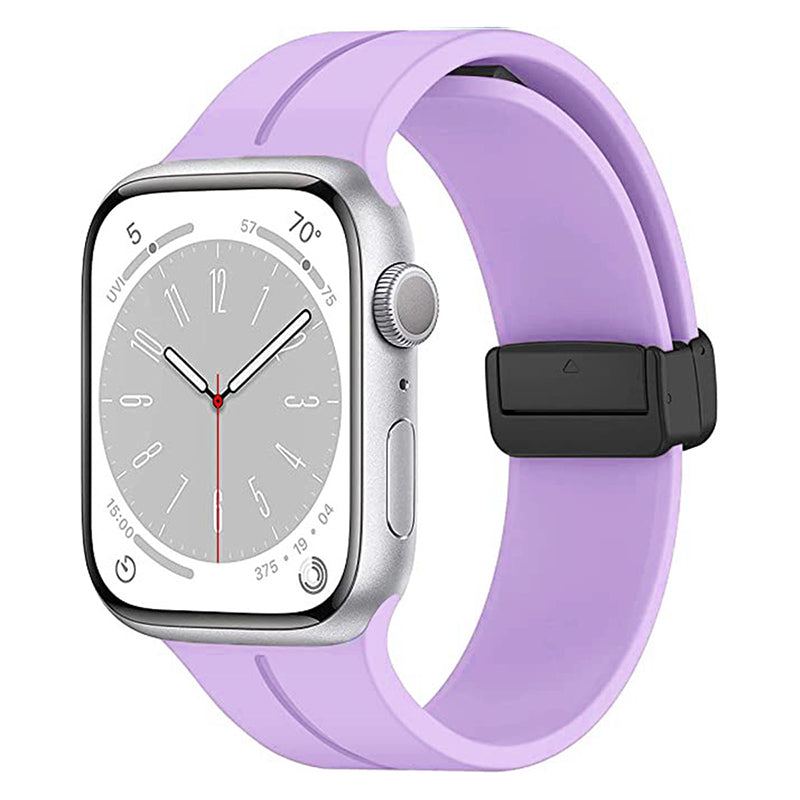 "Foldable iWatch Strap" Magnetic Silicone Loop For Apple Watch