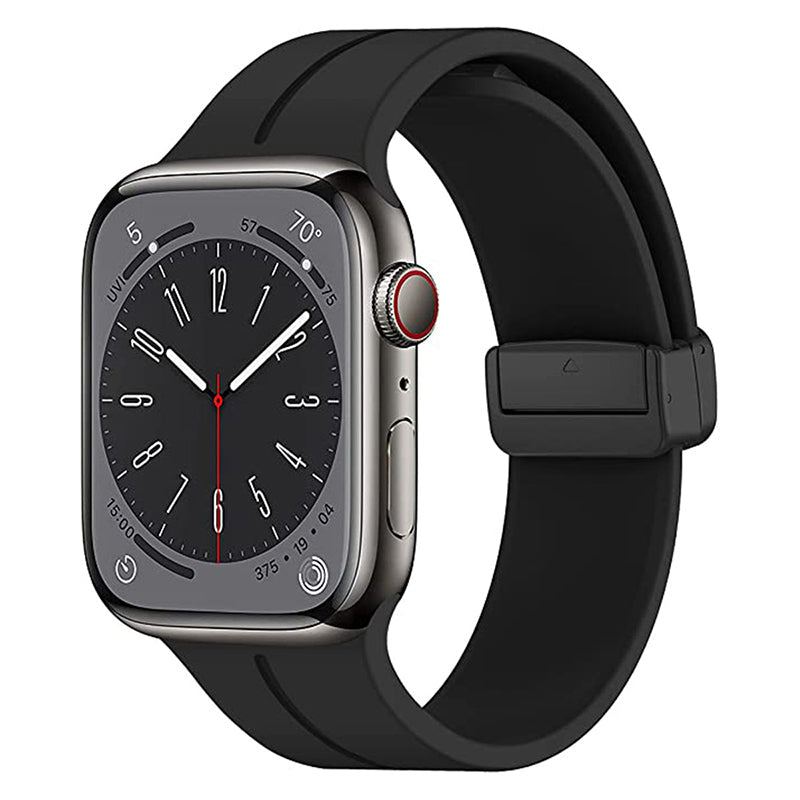 "Foldable iWatch Strap" Magnetic Silicone Loop For Apple Watch