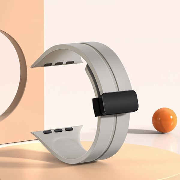 "Foldable iWatch Strap" Magnetic Silicone Loop For Apple Watch