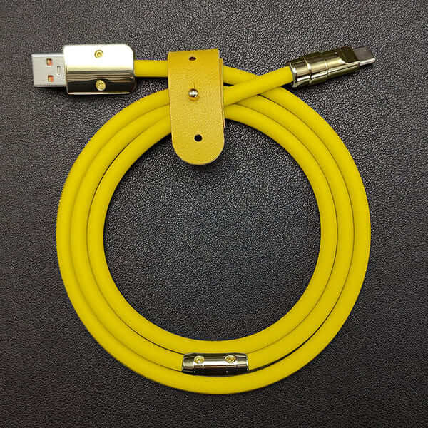 "Golden Chubby" Custom Gilded Fast Charge Cable