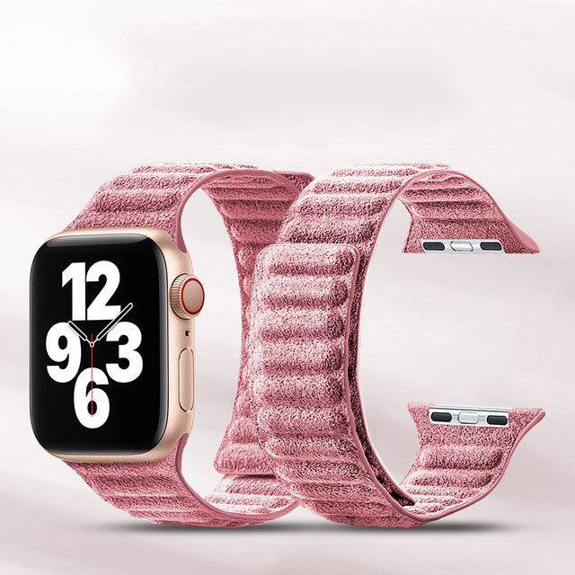 "Magnetic iWatch Band" Alcantara Loop For Apple Watch