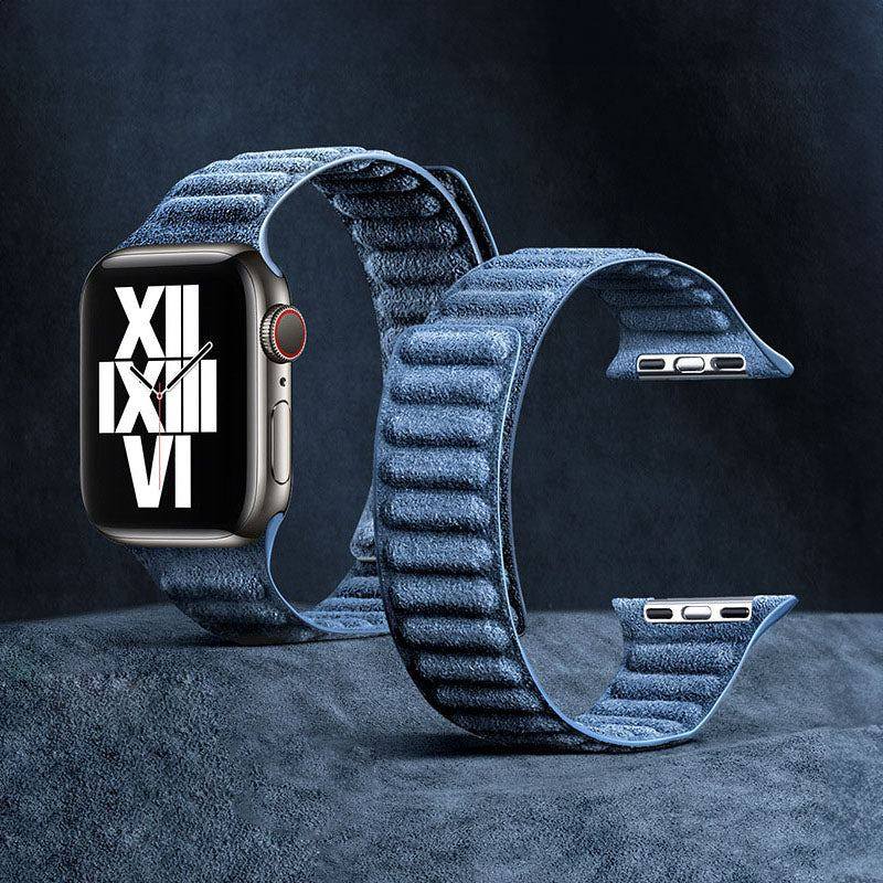 "Magnetic iWatch Band" Alcantara Loop For Apple Watch