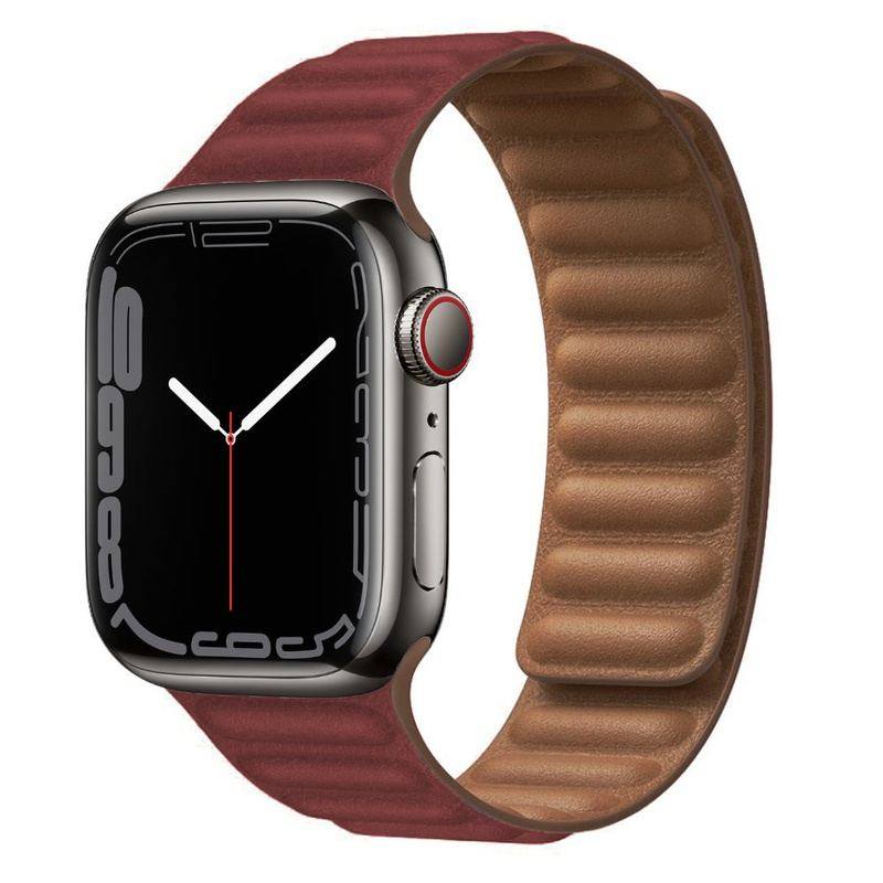 "Magnetic iWatch Band" Leather Loop For Apple Watch