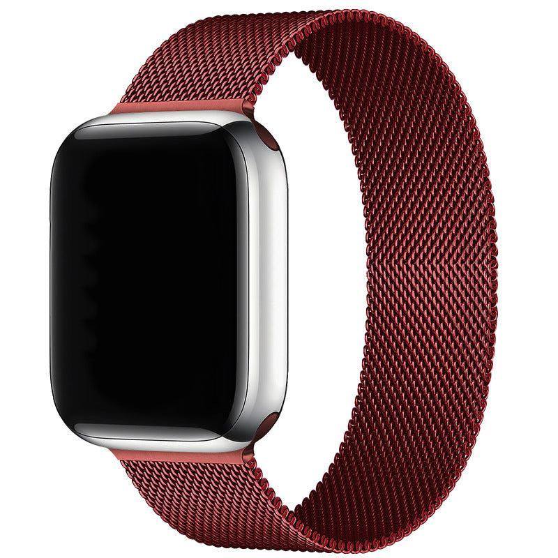 "Magnetic iWatch Strap" Metal Milanese Loop For Apple Watch