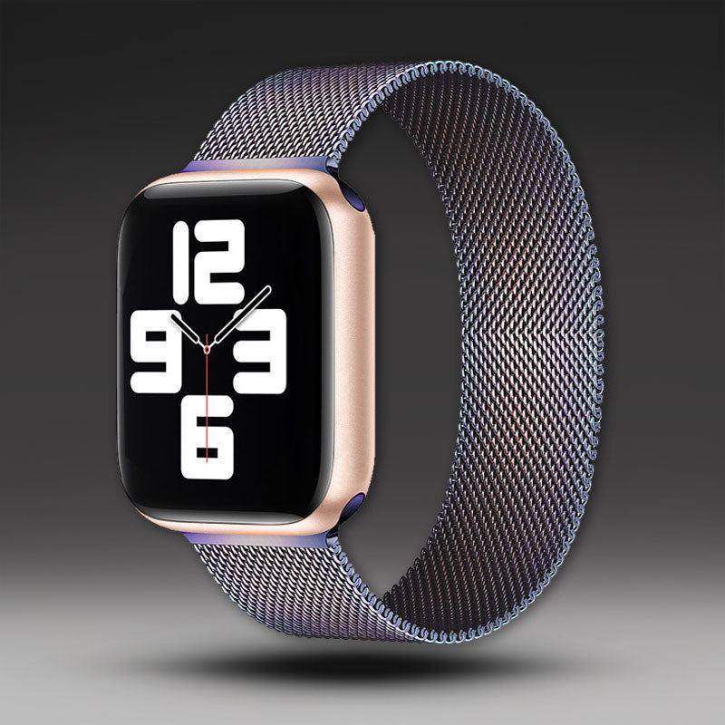 "Magnetic iWatch Strap" Metal Milanese Loop For Apple Watch