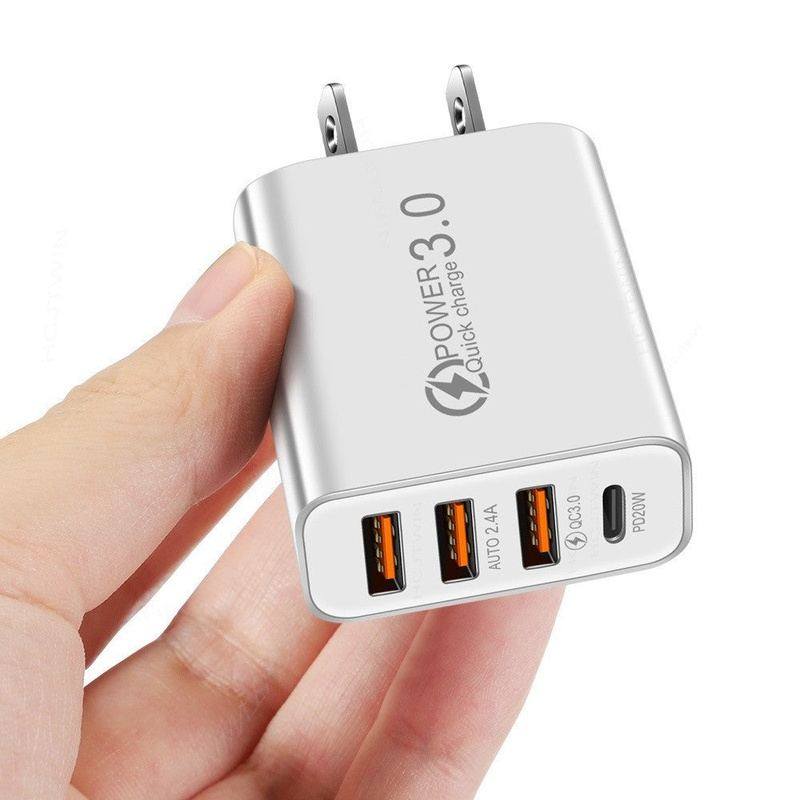 Multi-USB Port Travel Charger