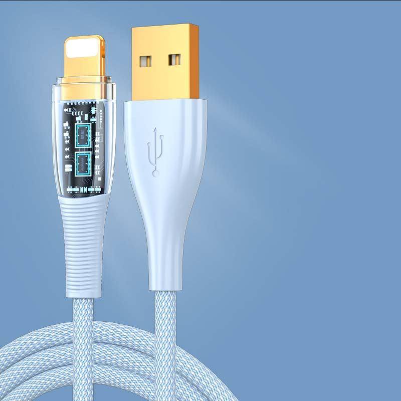 "See Through Me" 100W Transparent Fast Charge Cable