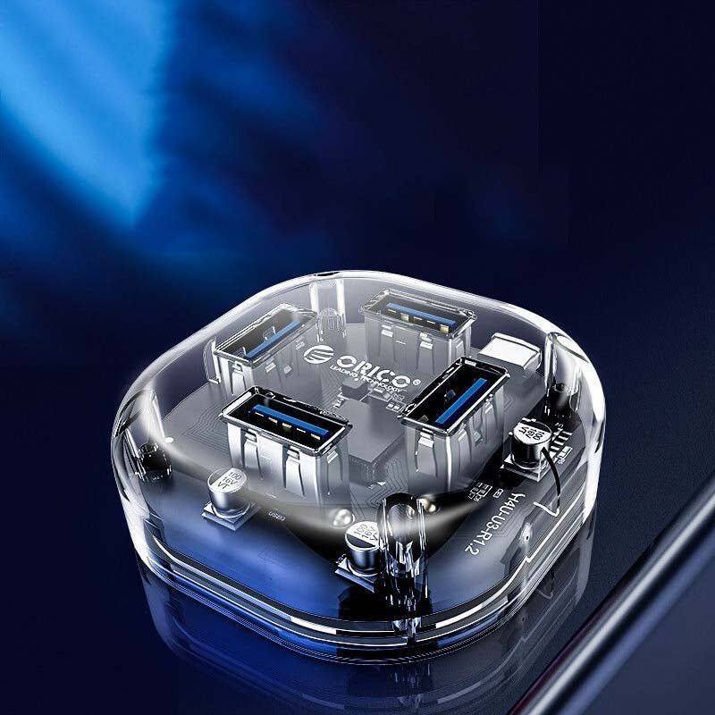 "See Through Me" 7-in-1 USB3.0 Hub