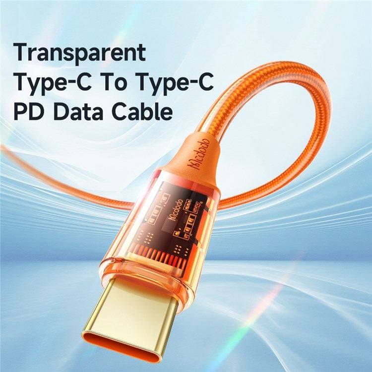 "See Through Me" Transparent Charge Cable