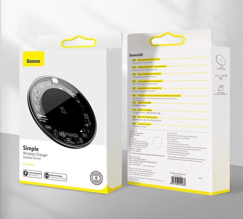 "See Through Me" Wireless Charging Board