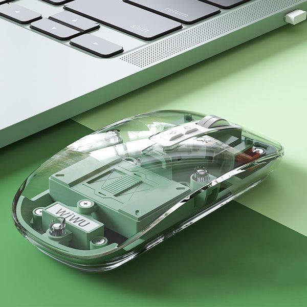 "See Through Me" Wireless Silent Bluetooth Mouse