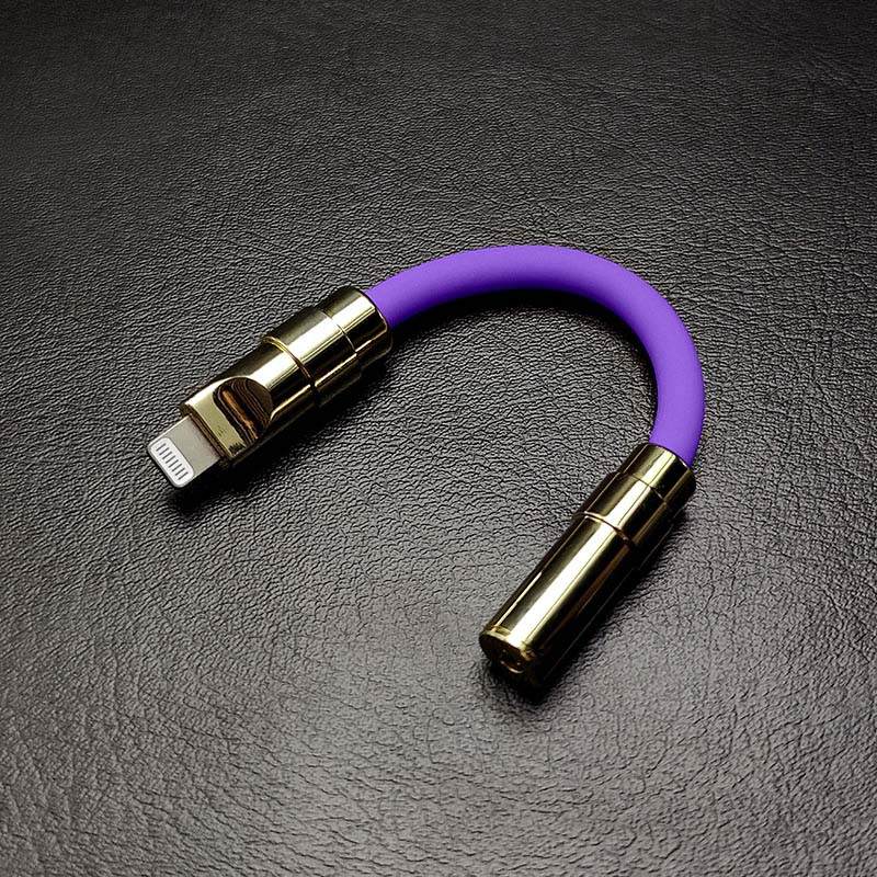 "U Chubby" C & Lightning to 3.5mm Audio Adapter