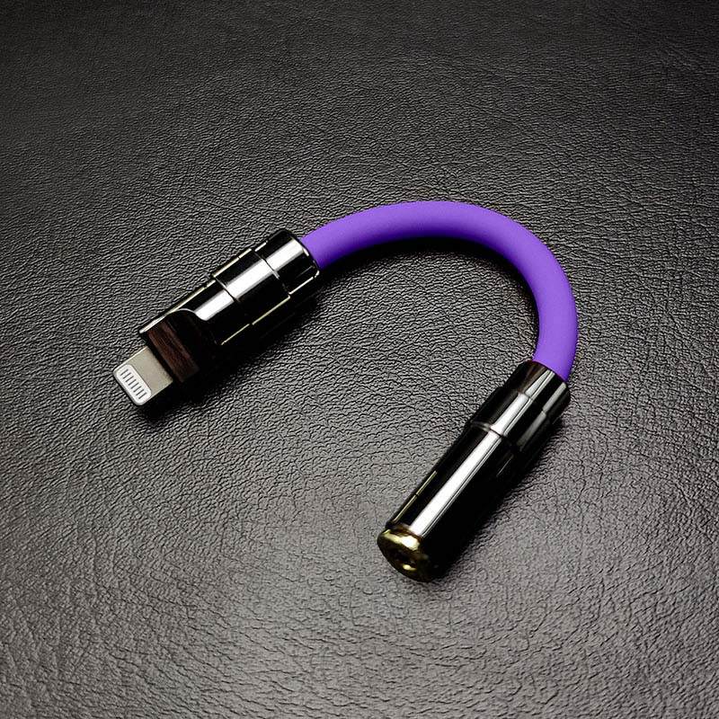 "U Chubby" C & Lightning to 3.5mm Audio Adapter