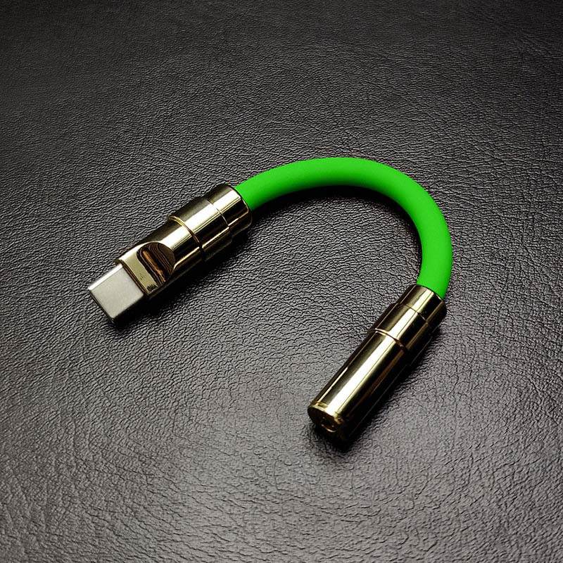 "U Chubby" C & Lightning to 3.5mm Audio Adapter